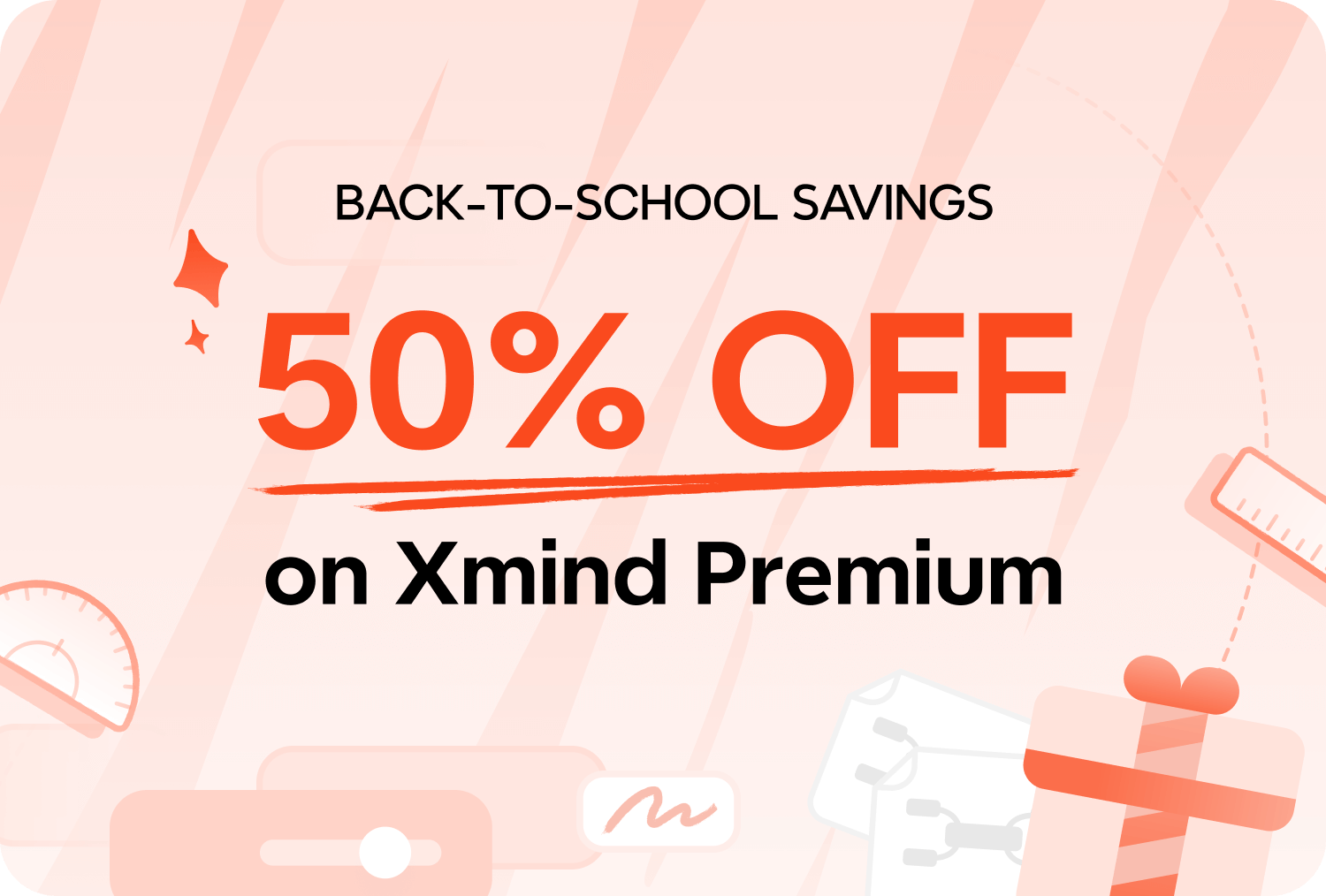 50% Off Xmind Premium for Education 50% Off Xmind Premium for Education