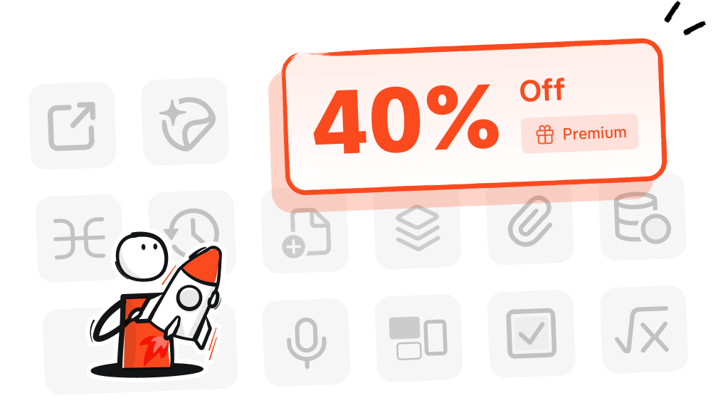 Unlock more with 40% Xmind Premium