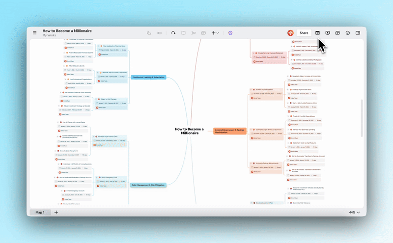 Tip 2: Track Tasks and Projects with Gantt Chart