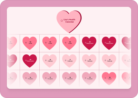 Choose this template 'Health Calendar', input your ideas, and get your mind map template with one click.