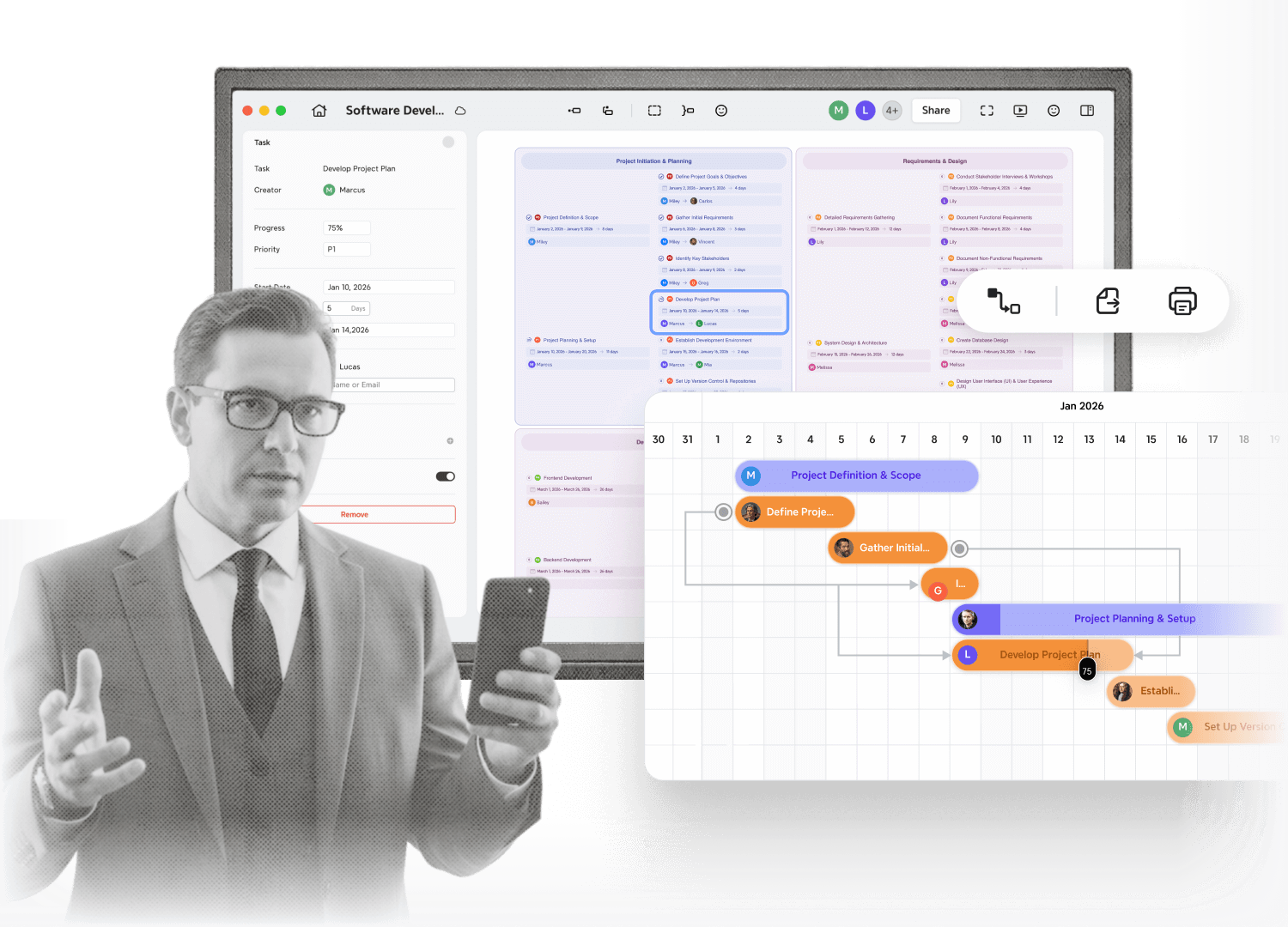 Plan with Clarity. Stay in Control