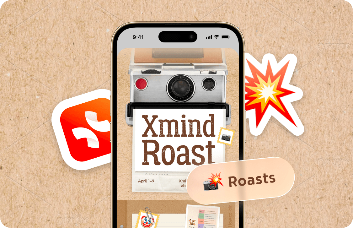 Open Xmind App on your iOS devices