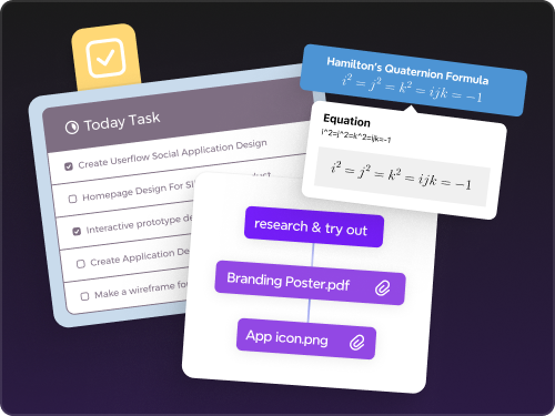 Full-featured mind mapping tool