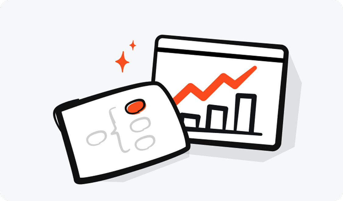 Template featured with growth chart on Xmind channels