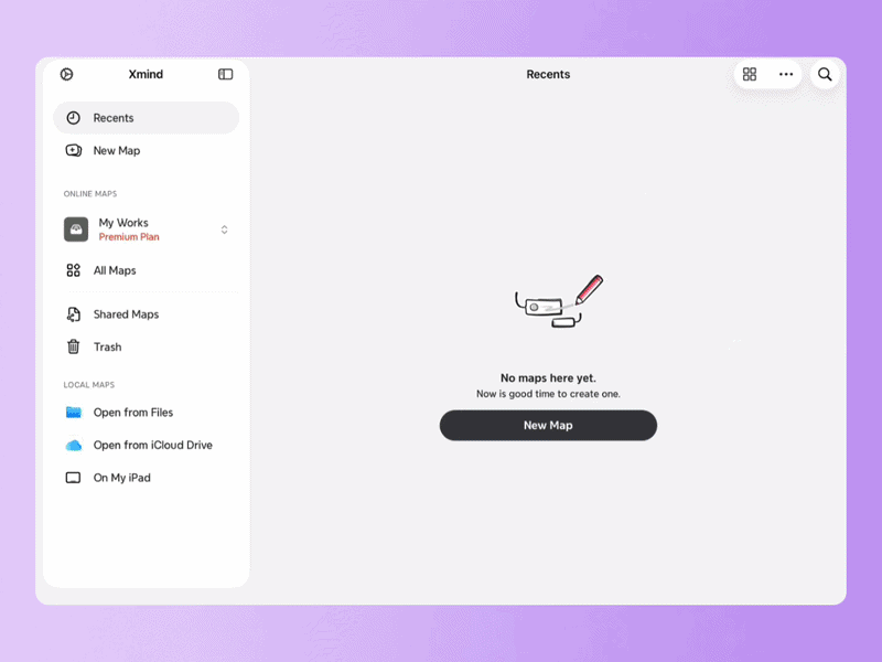 Draw to Map: Sketch freely with Apple Pencil. Jot down rough thoughts as they come, then let AI structure your handwriting into editable mind maps with one tap.
